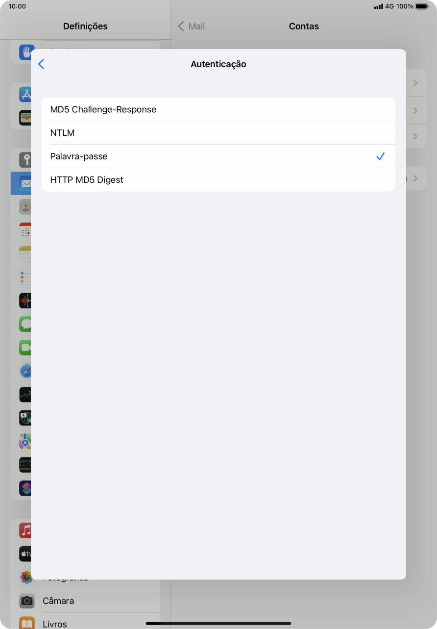Prima Palavra-passe.