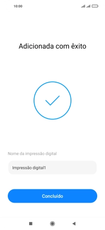 Prima Concluído.