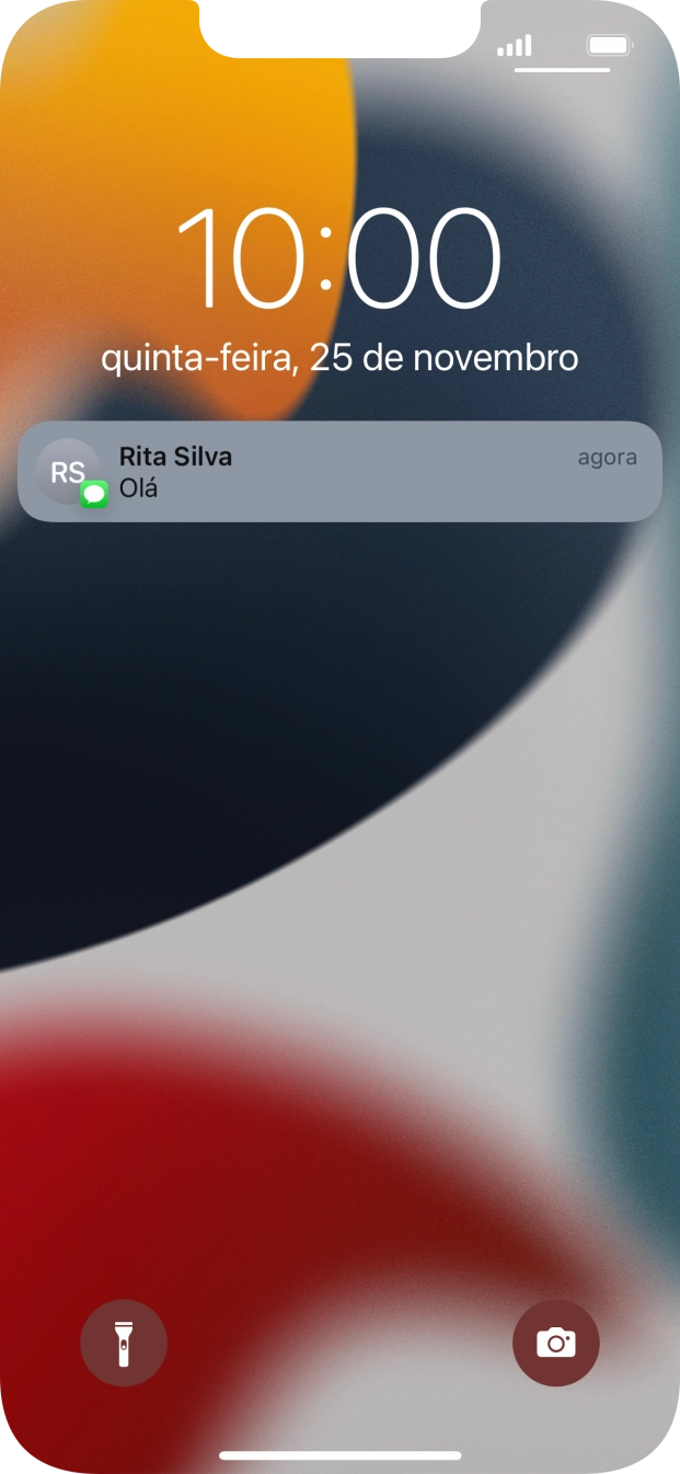 Prima a notificação pretendida e siga as indicações no ecrã para utilizar a função escolhida.