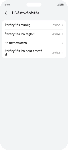 Húzd az ujjad felfelé a kijelző aljáról, hogy visszatérj a kezdőképernyőhöz.