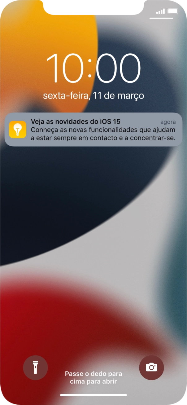 Prima a notificação pretendida e siga as indicações no ecrã para utilizar a função escolhida.