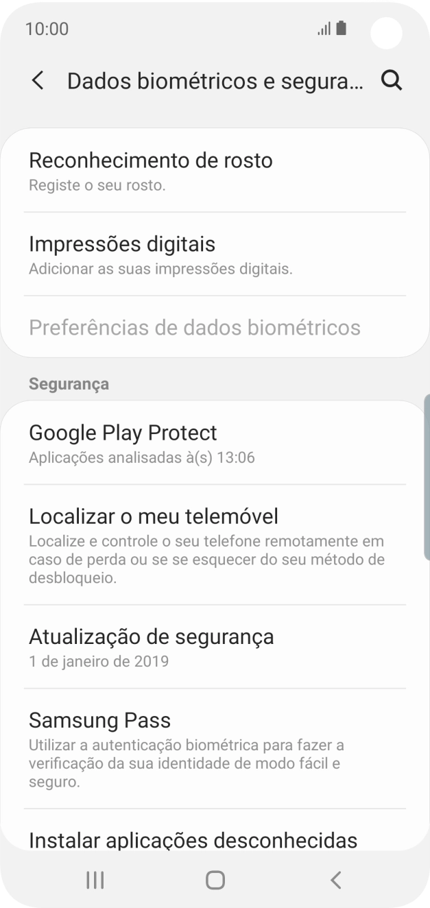 Prima Impressões digitais.