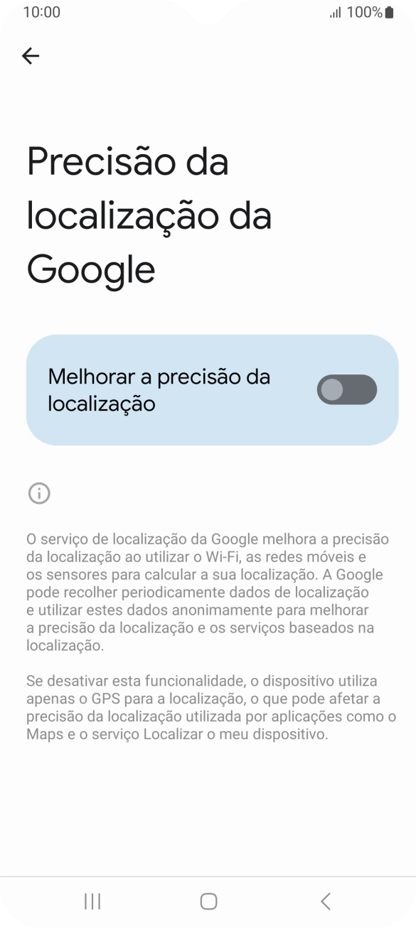 Se premir o indicador junto a 