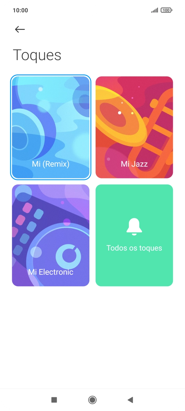 Prima Todos os toques.