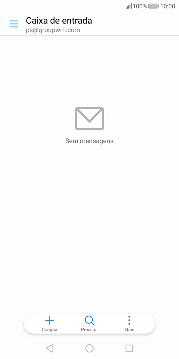 Deslize o dedo sobre o ecrã da esquerda para a direita.