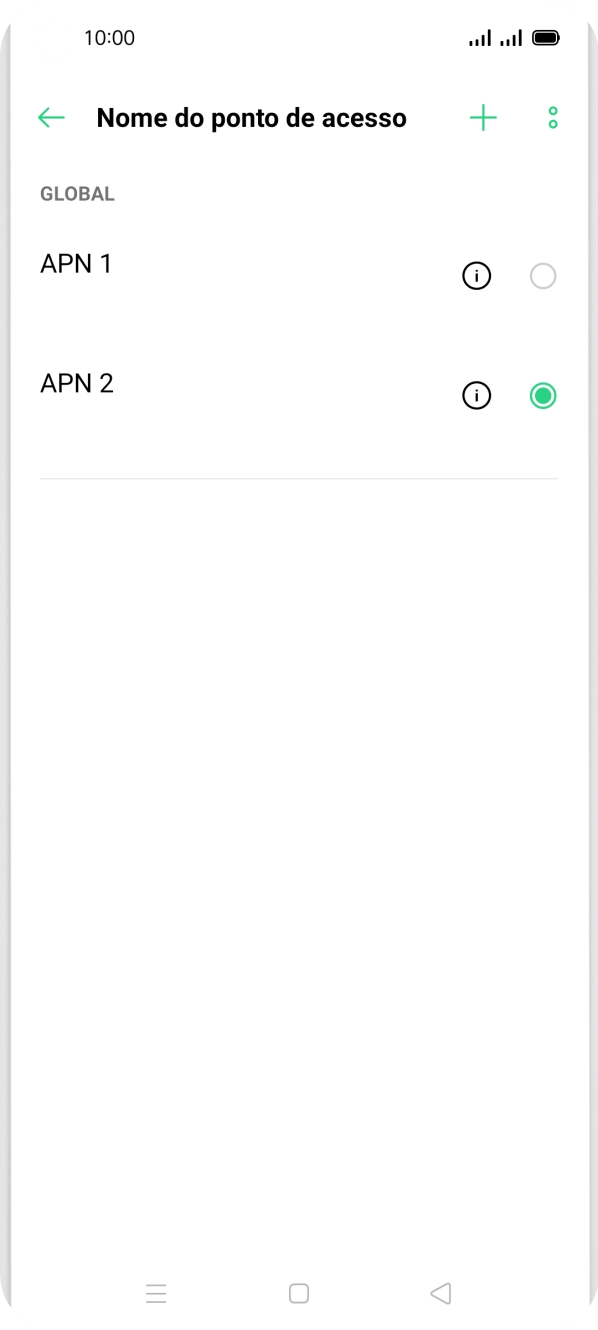 Prima a tecla de início para terminar e voltar ao ecrã inicial.
