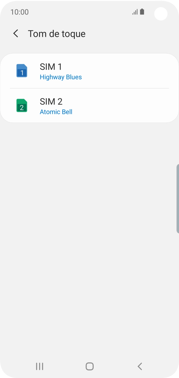 Prima a tecla de início para terminar e voltar ao ecrã inicial.