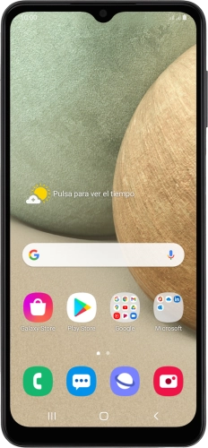 Imagen 1: Vista frontal del Samsung Galaxy A12 - Black