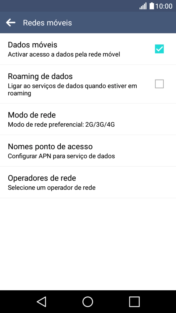 Prima Nomes ponto de acesso.