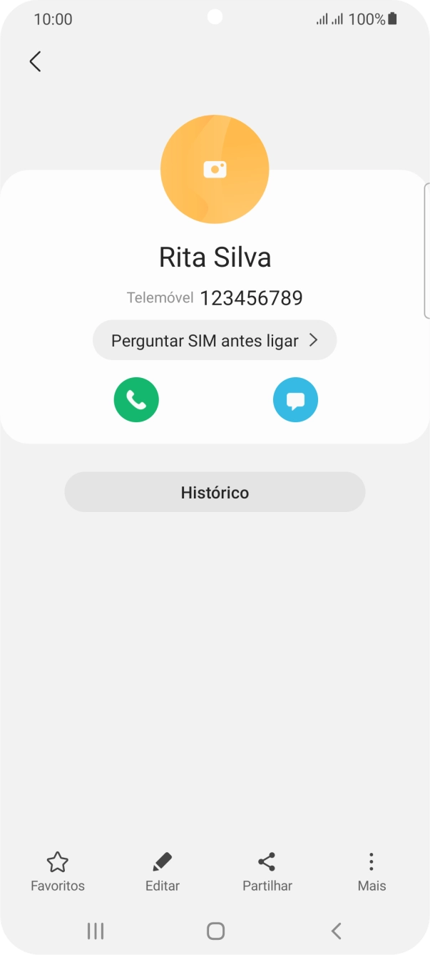 Prima a tecla de início para terminar e voltar ao ecrã inicial.