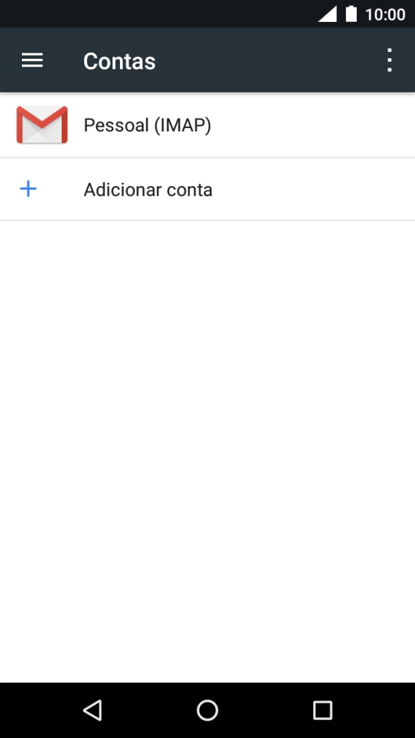 Prima a tecla de início para terminar e voltar ao ecrã inicial.