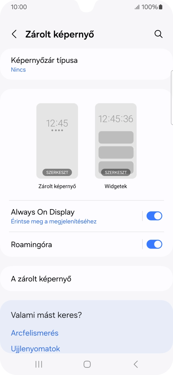 A befejezéshez, és ahhoz, hogy visszatérhess a főképernyőhöz, nyomd meg a főgombot.