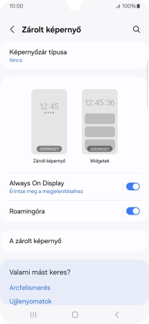 A befejezéshez, és ahhoz, hogy visszatérhess a főképernyőhöz, nyomd meg a főgombot.