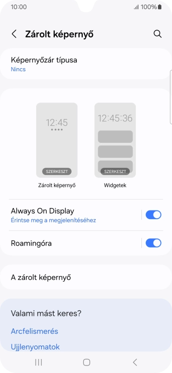 A befejezéshez, és ahhoz, hogy visszatérhess a főképernyőhöz, nyomd meg a főgombot.