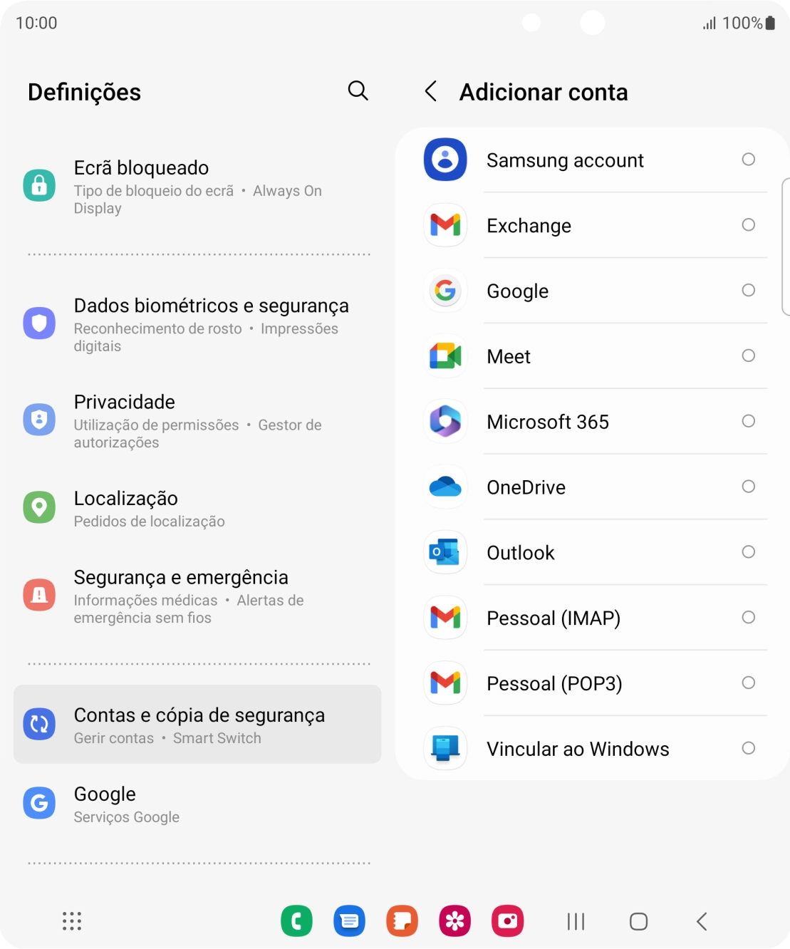 Prima Pessoal (IMAP).