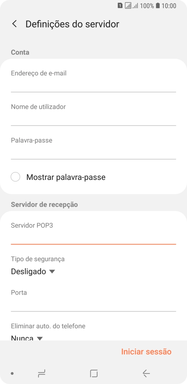 Prima a lista suspensa sob 