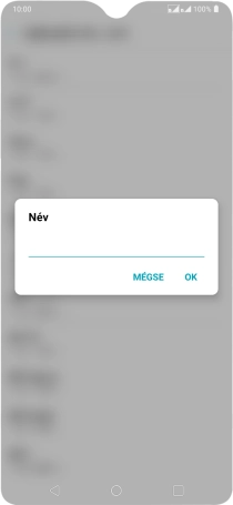 Írd be azt, hogy One MMS, és válaszd az OK lehetőséget.