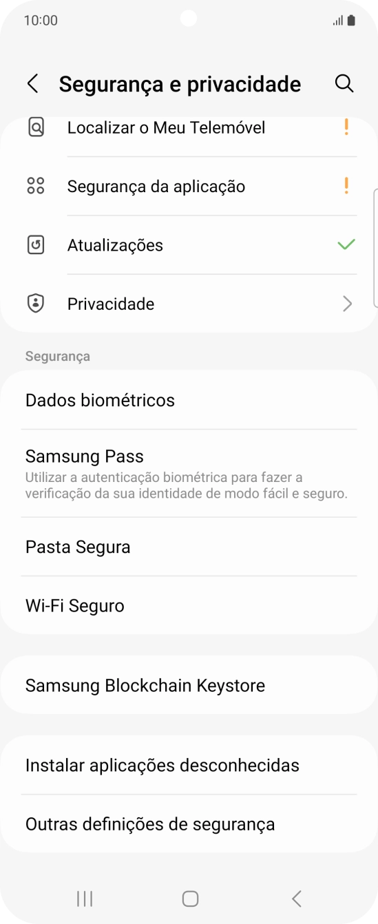 Prima Outras definições de segurança.