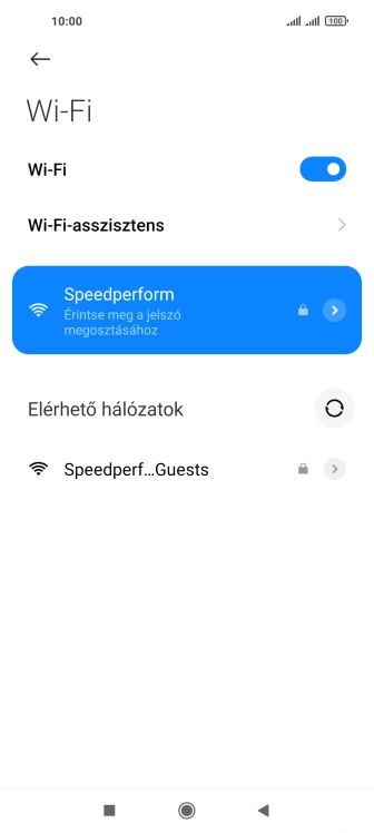 A befejezéshez, és ahhoz, hogy visszatérhess a főképernyőhöz, nyomd meg a főgombot.