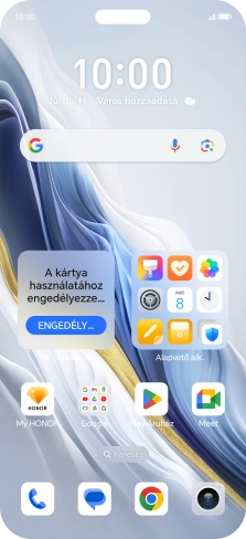 Kattints a hívás ikonra.