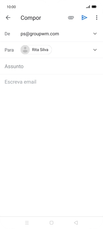 Prima Assunto e introduza o assunto pretendido.