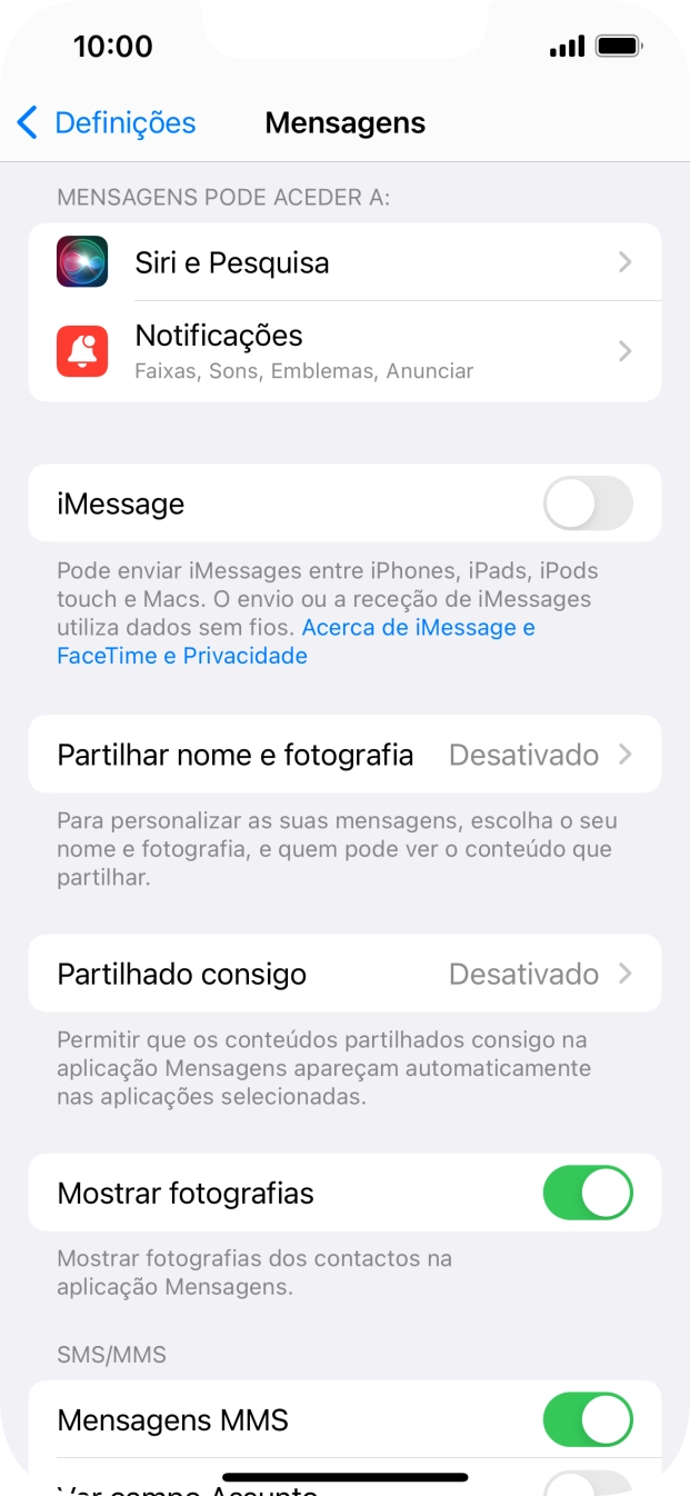Para voltar ao ecrã inicial, deslize o dedo de baixo para cima a partir da base do ecrã.