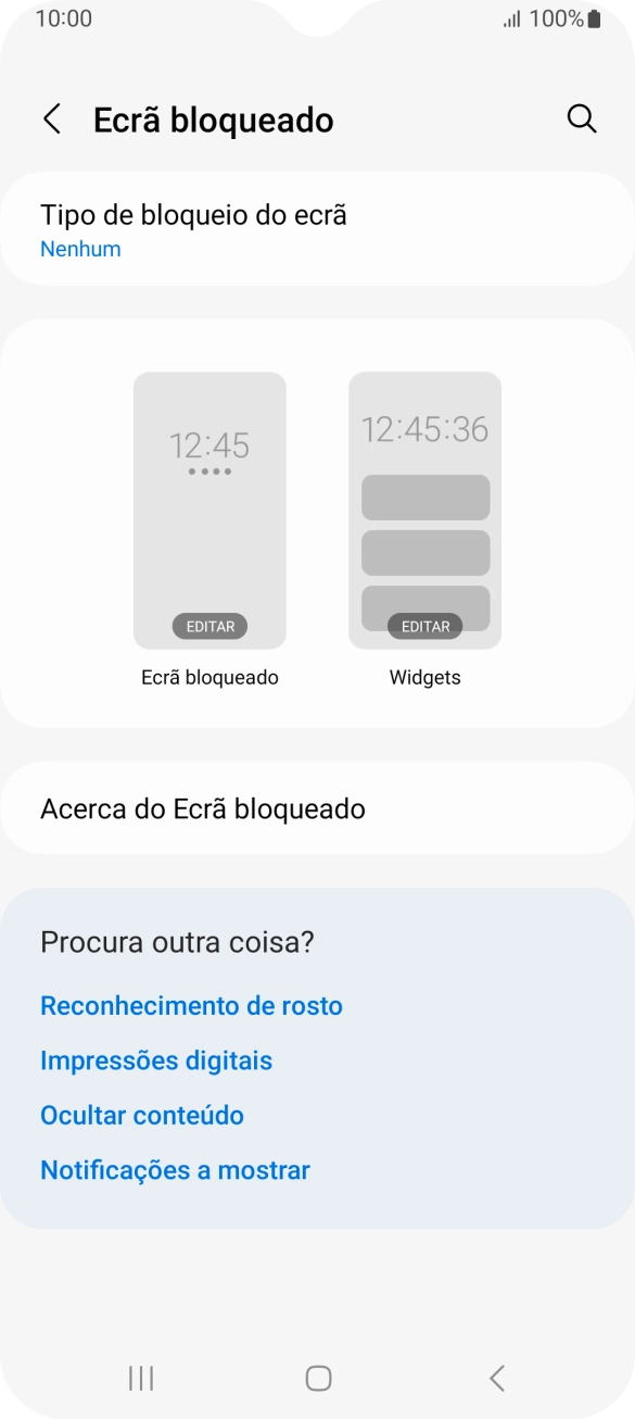 Prima a tecla de início para terminar e voltar ao ecrã inicial.