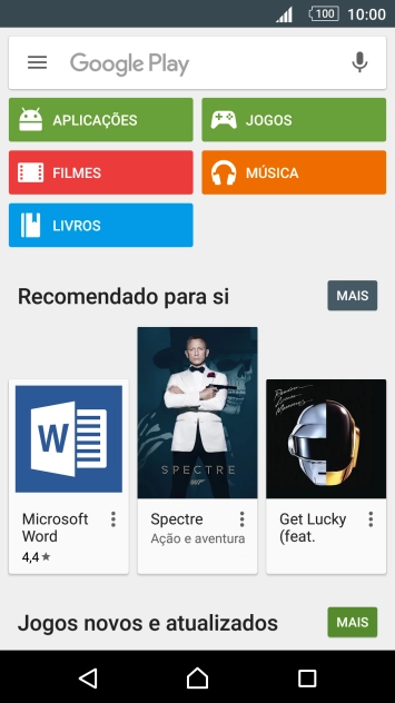 Prima Google  Play.