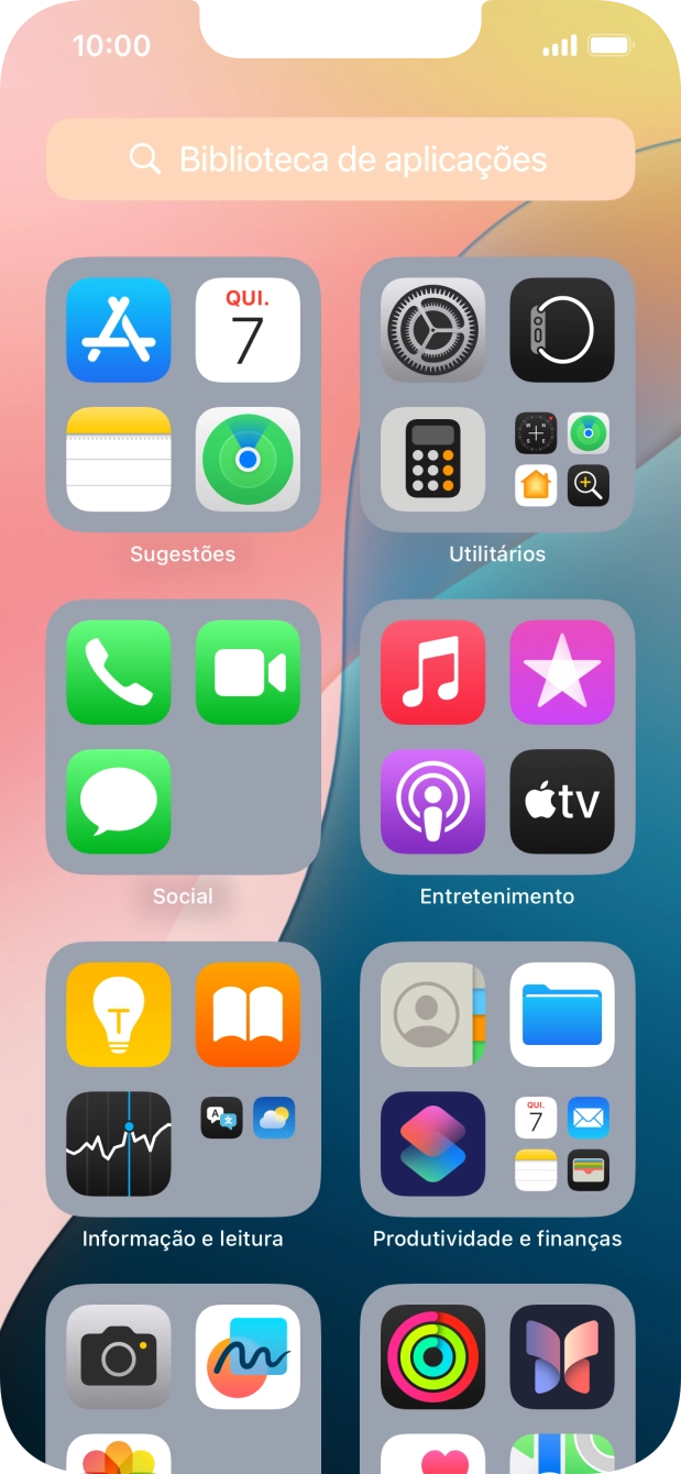 Prima a app pretendida.