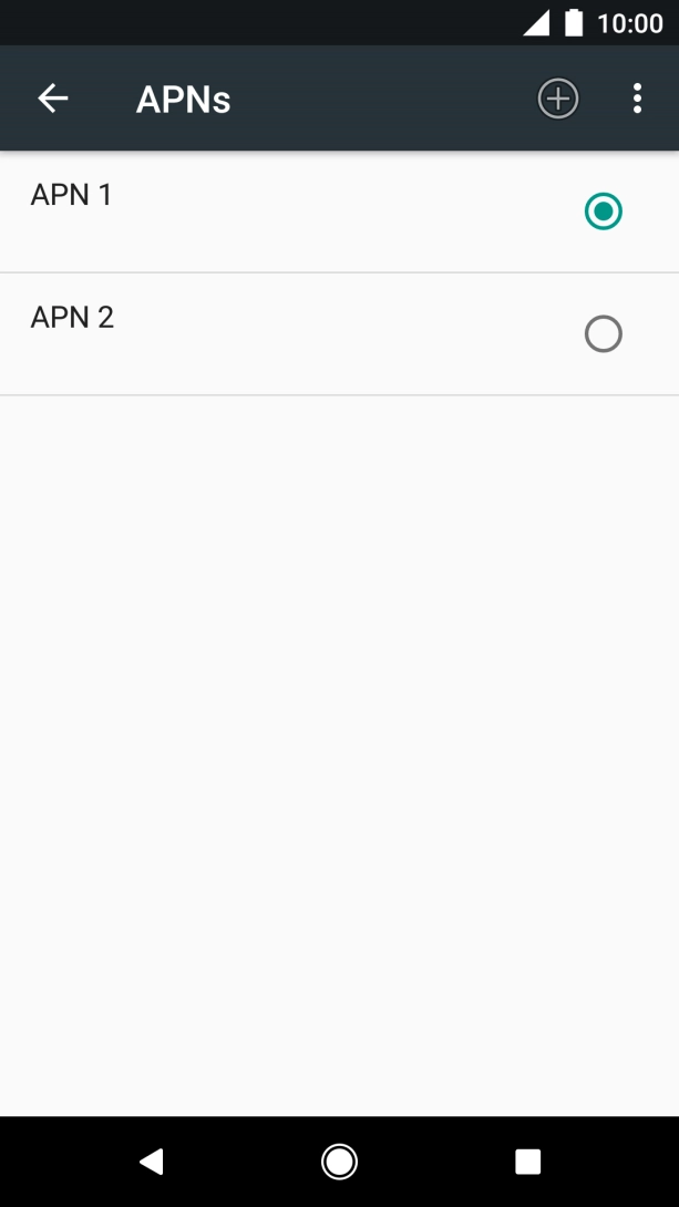 Prima o campo junto à ligação de dados para a ativar.