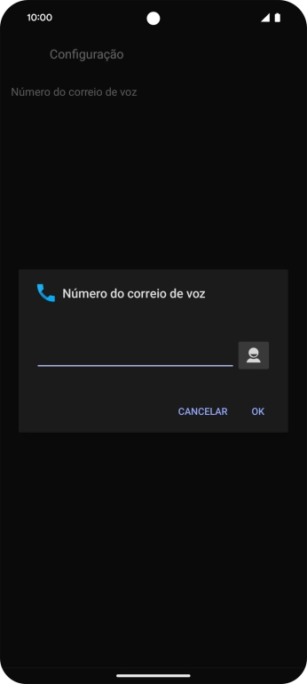 Introduza 123 e prima OK.