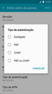 Prima Desligado.