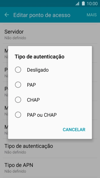 Prima Desligado.