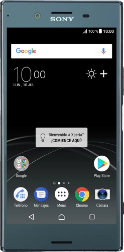 Imagen 1: Vista frontal del Sony Xperia XZ Premium - Black