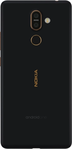 Imagen 2: Vista posterior del Nokia 7 Plus - Black