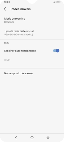 Prima Modo de roaming.