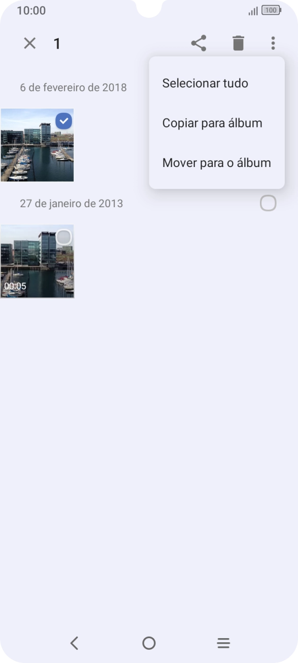 Prima Selecionar tudo.