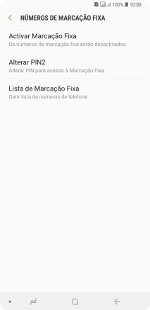 Prima Activar Marcação Fixa.