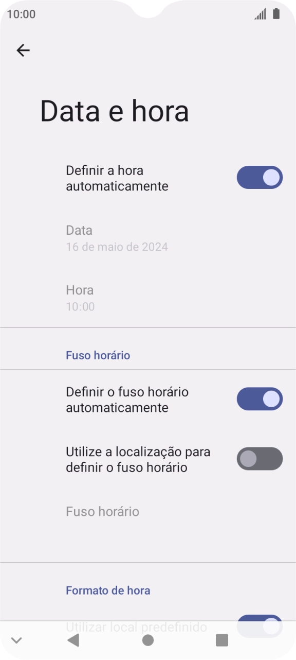 Prima a tecla de início para terminar e voltar ao ecrã inicial.