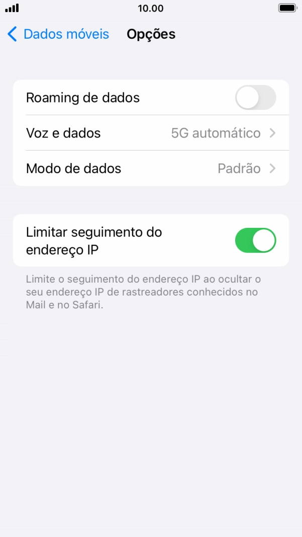 Prima Modo de dados.