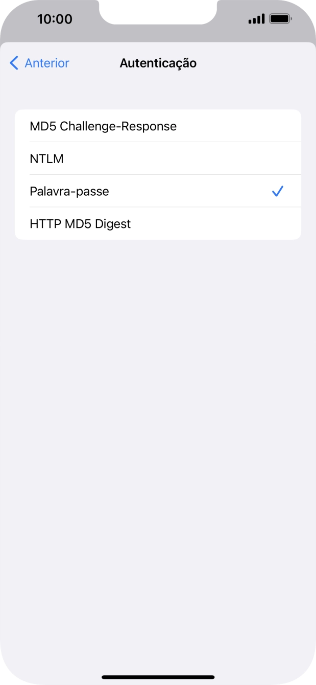 Prima Palavra-passe.