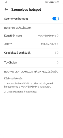 Húzd az ujjad felfelé a kijelző aljáról, hogy visszatérj a kezdőképernyőhöz.