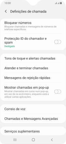 Prima Serviços suplementares.