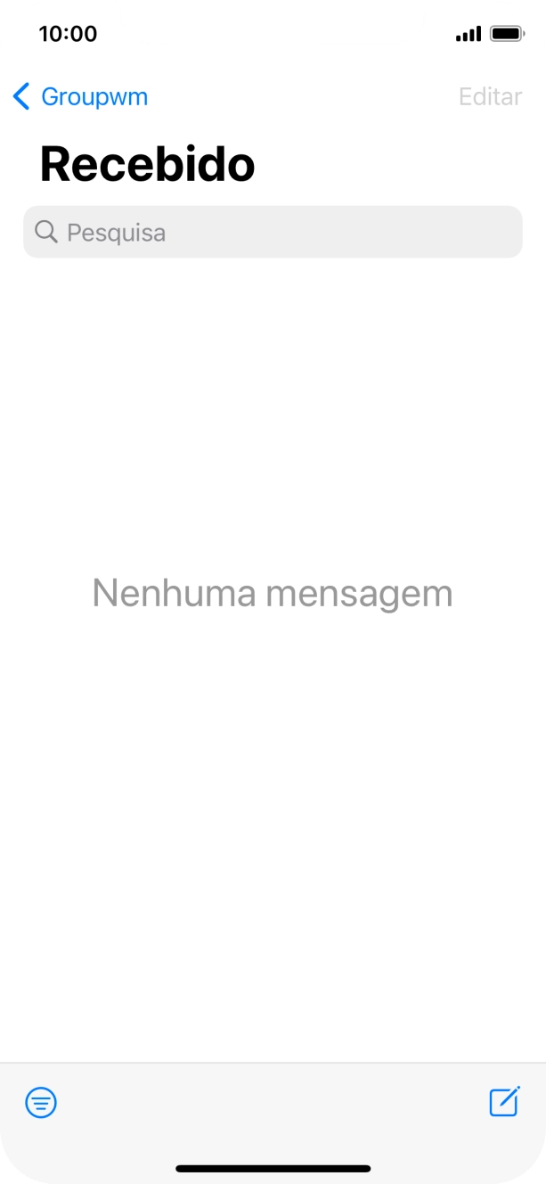 Prima a seta para a esquerda.