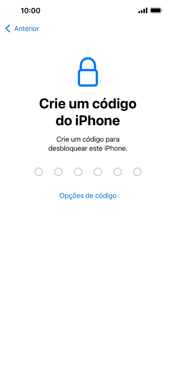 Prima Opções de código.