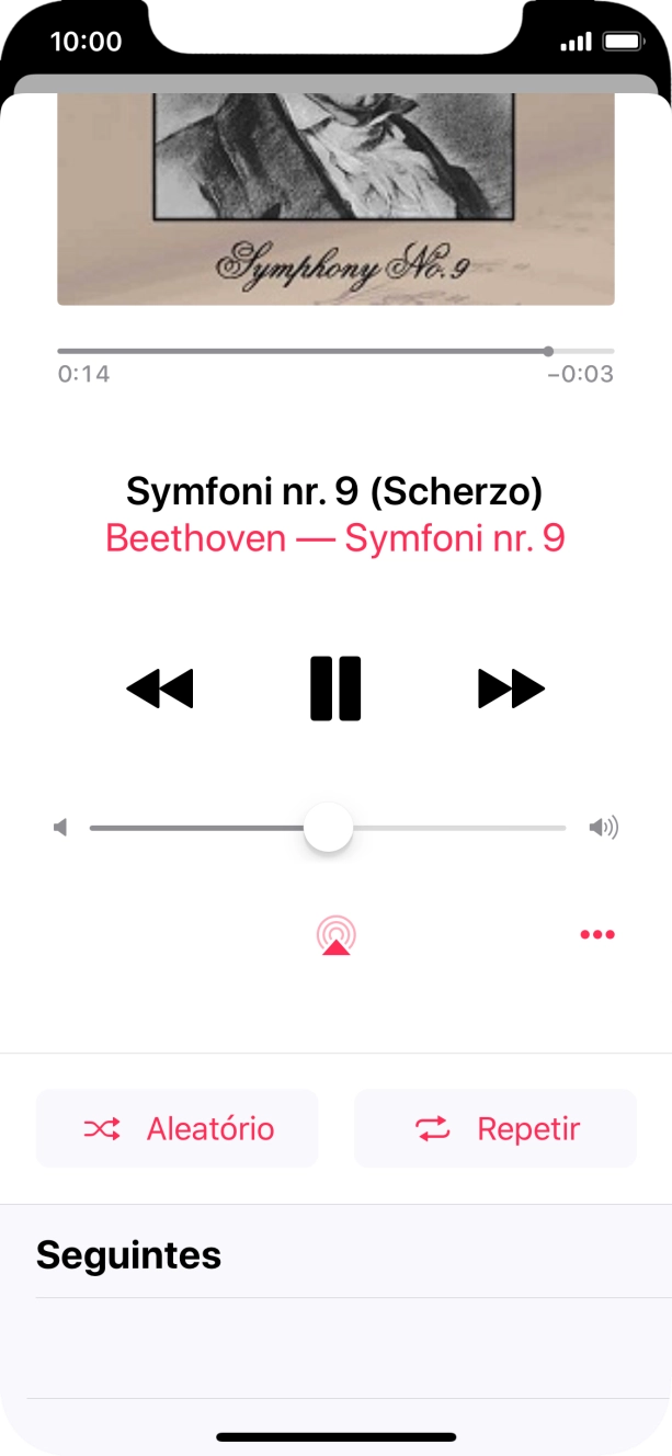 Prima Aleatório para ativar ou desativar a função.