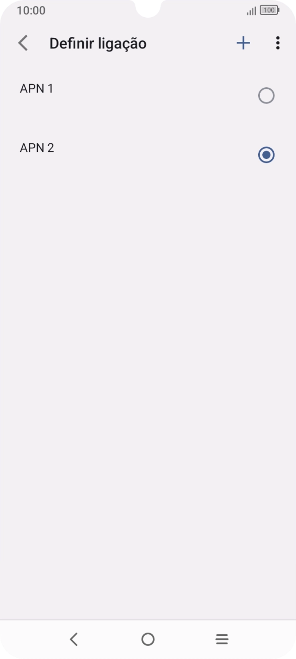 Prima a tecla de início para terminar e voltar ao ecrã inicial.