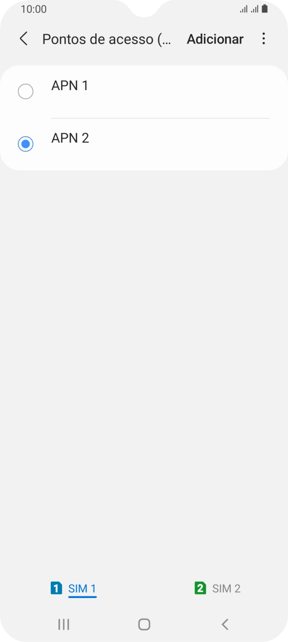 Prima a tecla de início para terminar e voltar ao ecrã inicial.