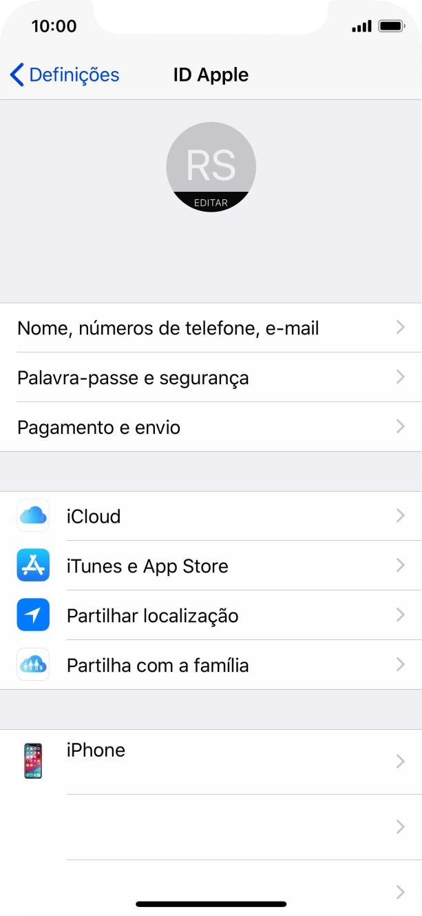 Prima iCloud.