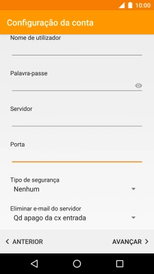 Prima a lista suspensa sob 